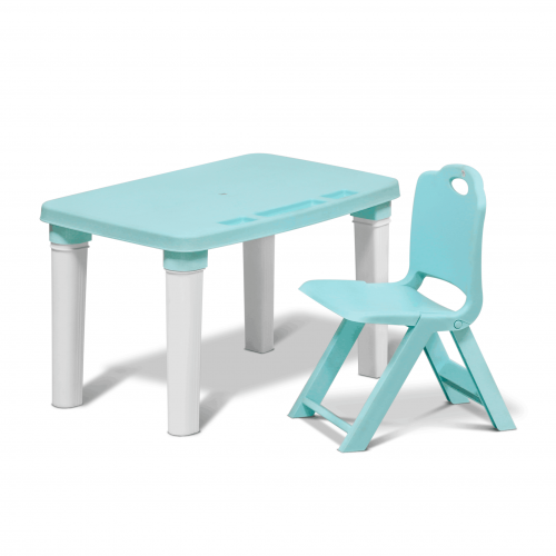 Happy Bear s Study Table and Foldable kids chair Table and Foldable Chair for baby Transform Any Space into a Learning Haven Study table and folding baby chair for 1